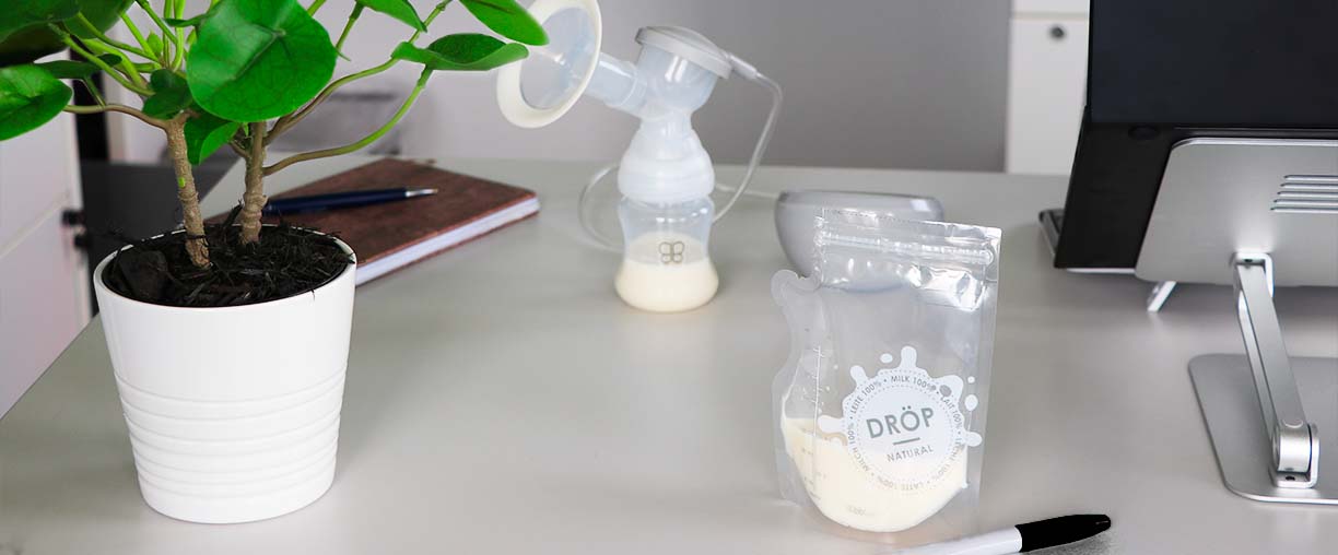 Acheter le sac de conservation du lait maternel bbluv Drop à